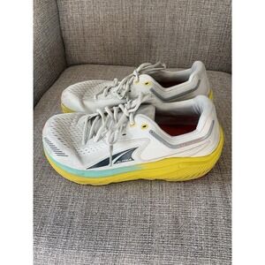 Altra Men's Via Olympus Running Shoes White/Yellow Sz 11